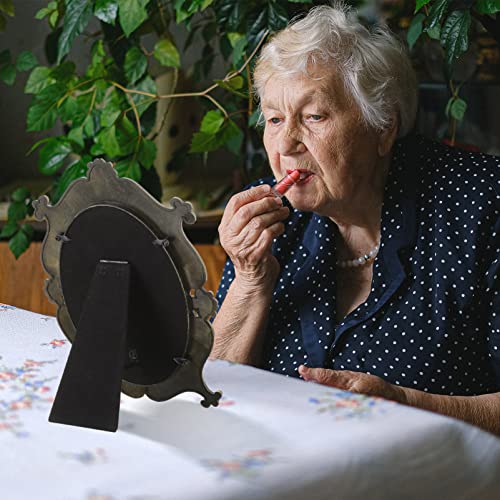Espejo de maquillaje de escritorio ovalado FOMIYES miniatura 4