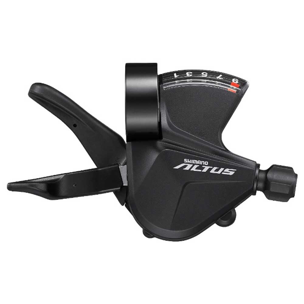 SHIMANO Unisex - Adulto Altus Sl-m2010 Leva del Cambio Nero Sinistra