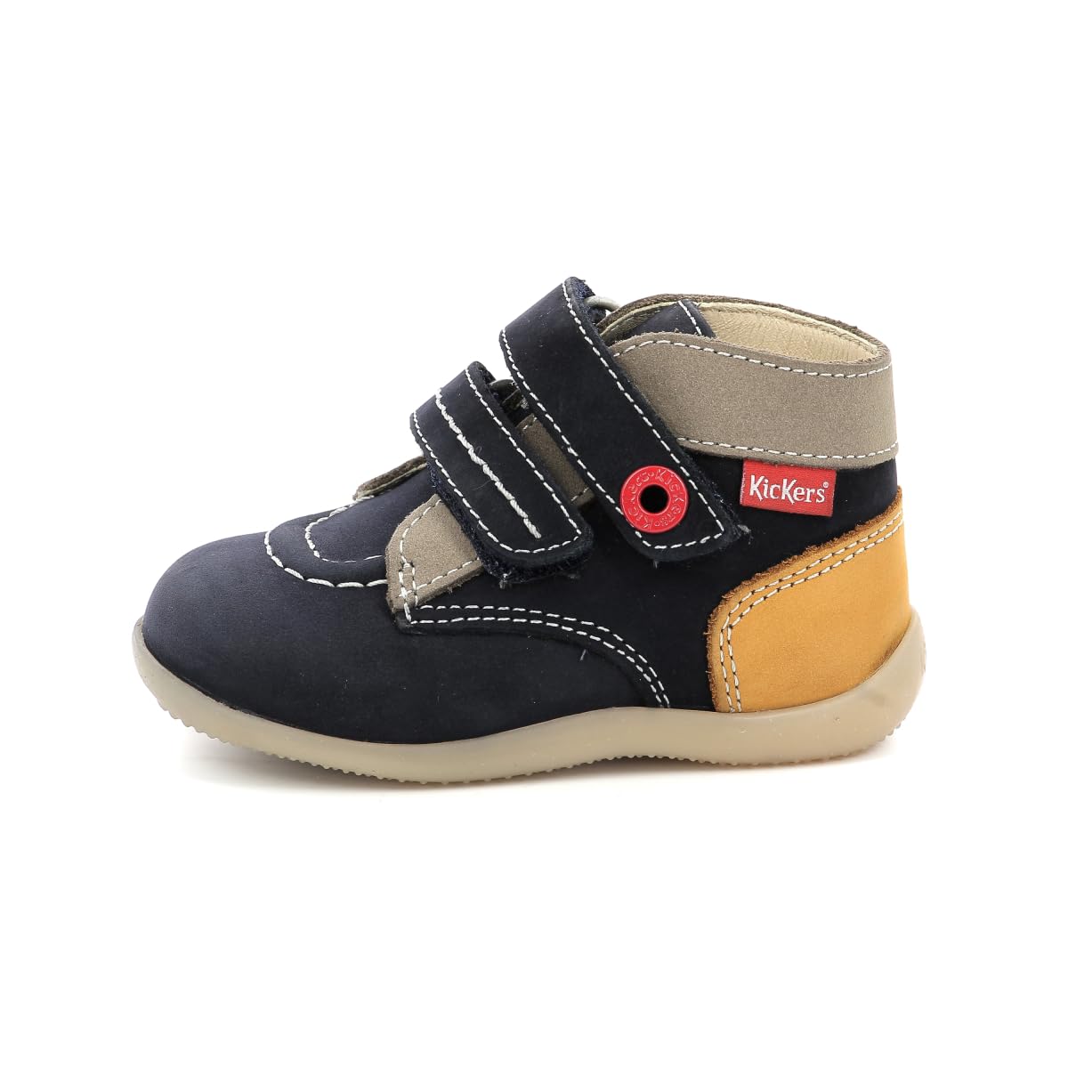 Kickers Bonkro-2, Bottillons Garçon,