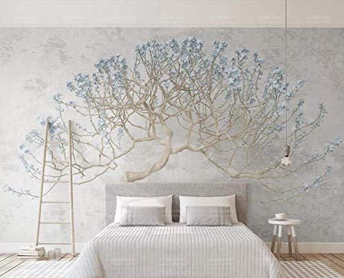 Carta da Parati 3d Fotomurali Murale Rami di