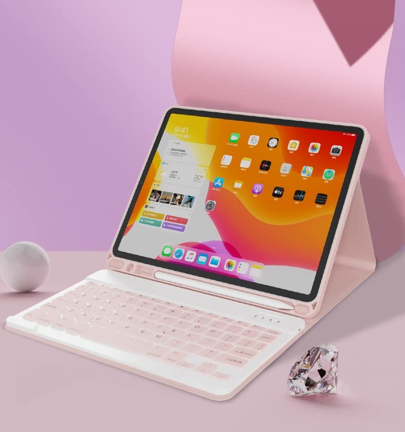 Amazon.co.jp: iPad Air5 iPad Air4 キーボード付きケース タッチペン 
