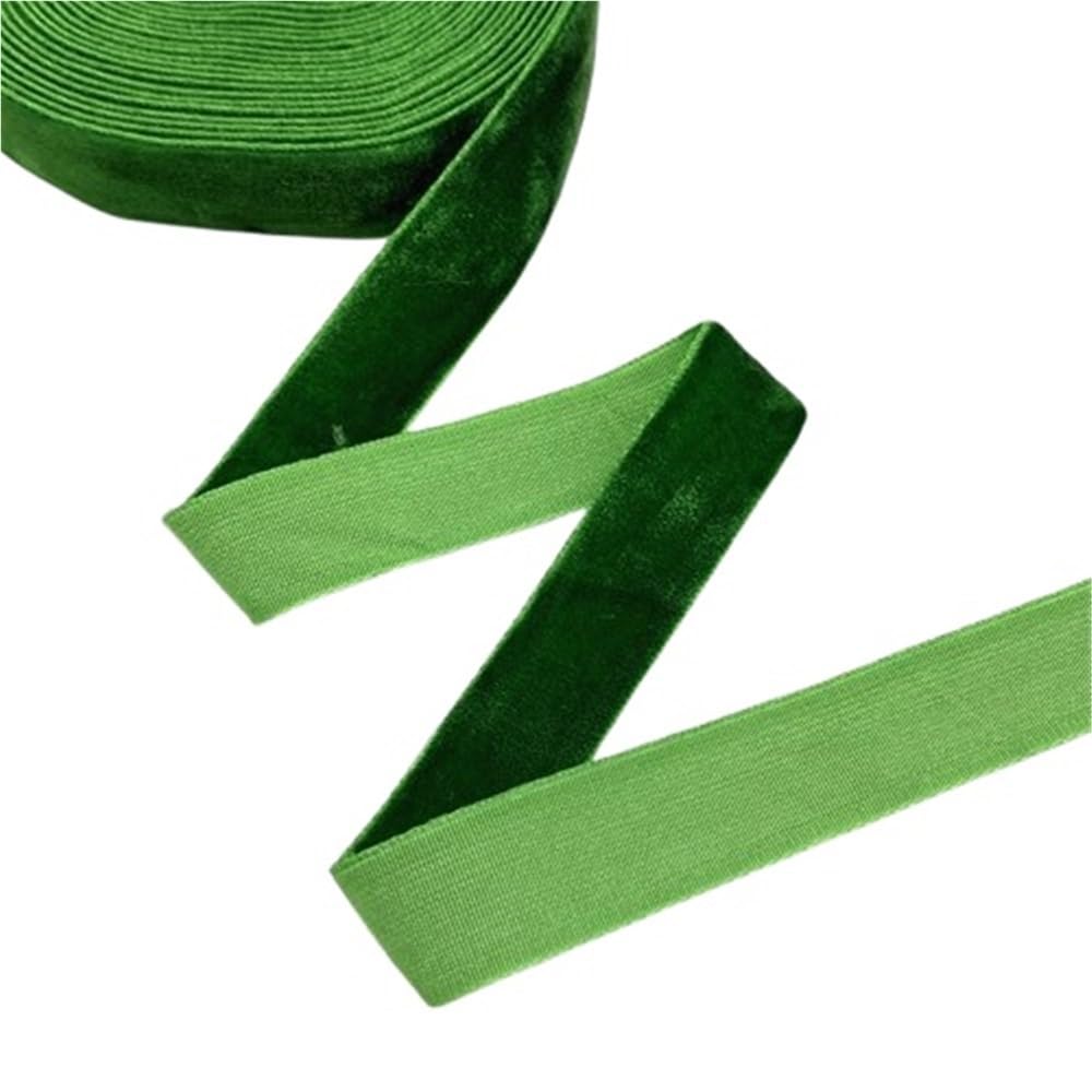 Ruban de velours vert 20mm : finissez-en avec les nœuds qui glissent