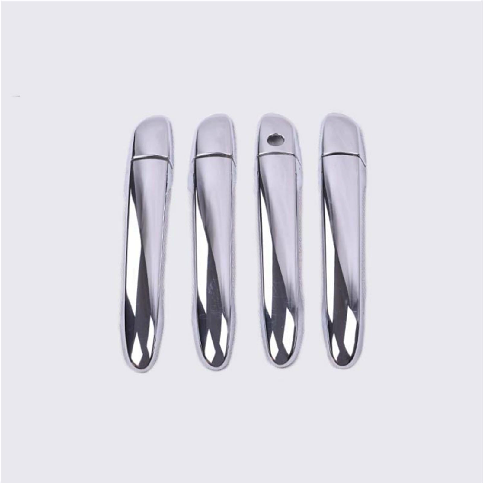 Noheeu Style2 For Mazda 3 2010-2019 2015 2016 2017 2018 Styling Carbon Fiber Chrome Car Door Handle Cover Accessories(Style2)