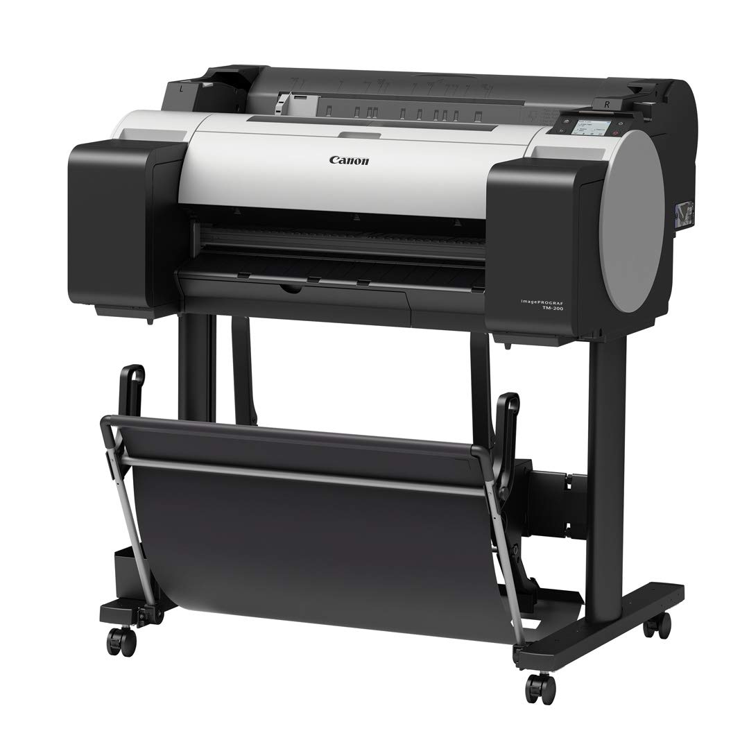 Canon imagePROGRAF TM-200 stampante grandi formati Colore 2400 x 1200 DPI Getto termico d'inchiostro A1 (594 x 841 mm) Collegamento ethernet LAN Wi-Fi