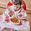 Bebamour Slabbetjes voor spenen Waterdichte slabbetje wordt bevestigd aan kinderstoel Slabbetjes met lange mouwen…