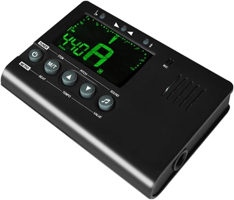 Tuner Metronome Built-in Mic for Guitar Trumpet Chromatic Clarinet Flute Tone Generator