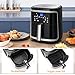 Aigostar Cube - Freidora de aire sin aceite 7L, 1900W, 7 funciones...