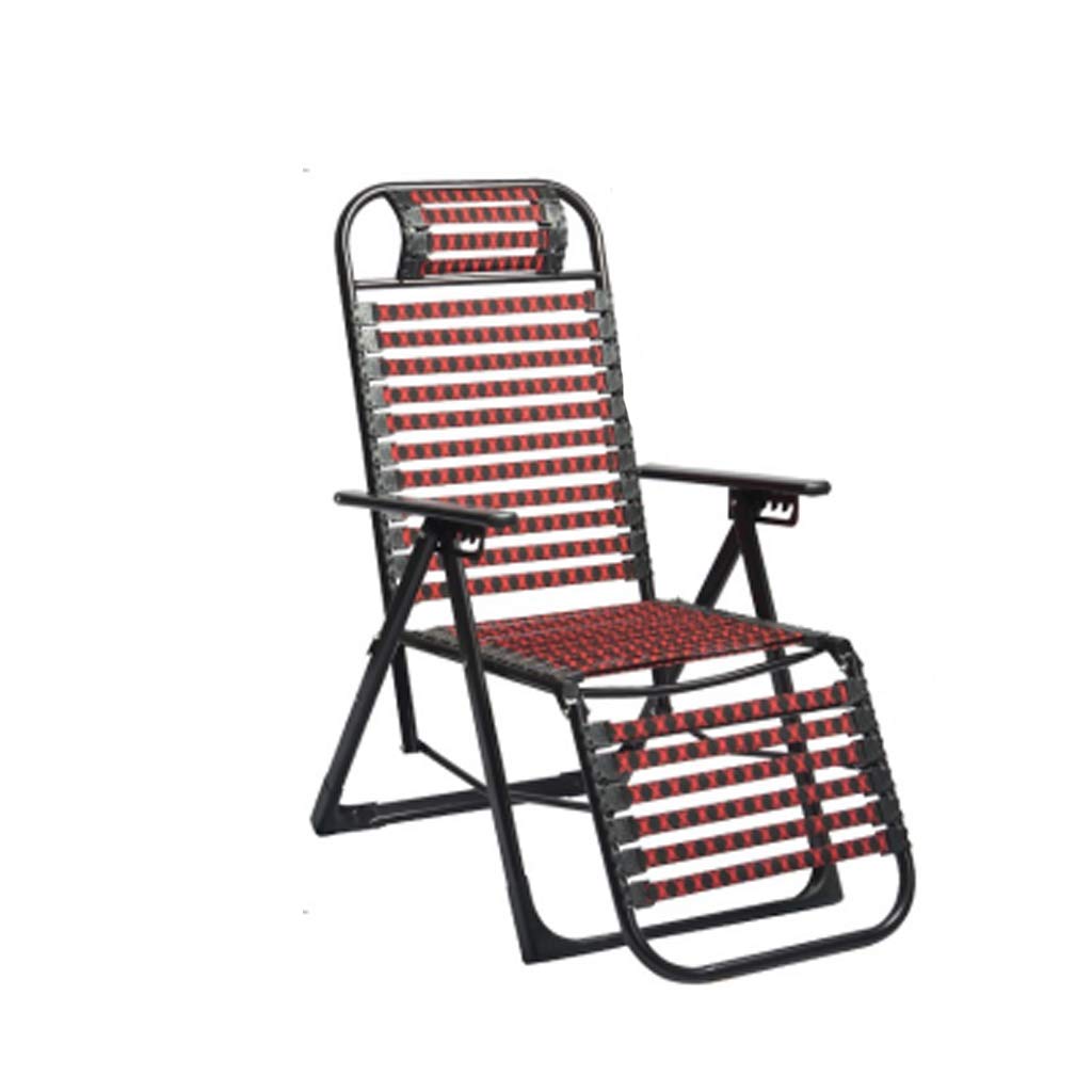 Reclinabile Pieghevole Balcone per Il Tempo Libero per la casa reclinabile, Sedia da Spiaggia all'aperto Portatile Multifunzionale