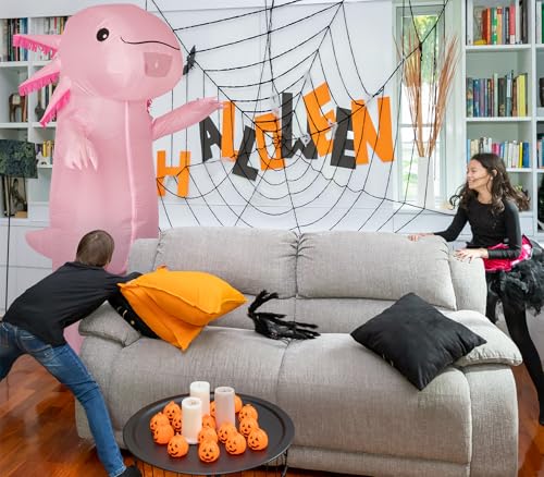 Disfraz Inflable de Axolotl para Niños miniatura 5