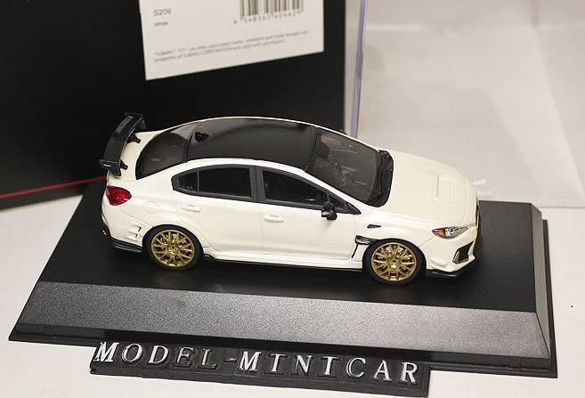 MC 1/43 スバル インプレッサ S209 MC 1/43 Scale Subaru WRX STi s209 Resin Car Model Toy