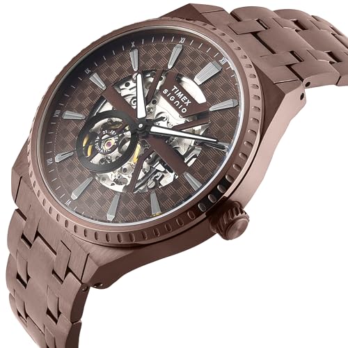 Image of TIMEX Signio Round 44mm Dial Automatic Men Watch
