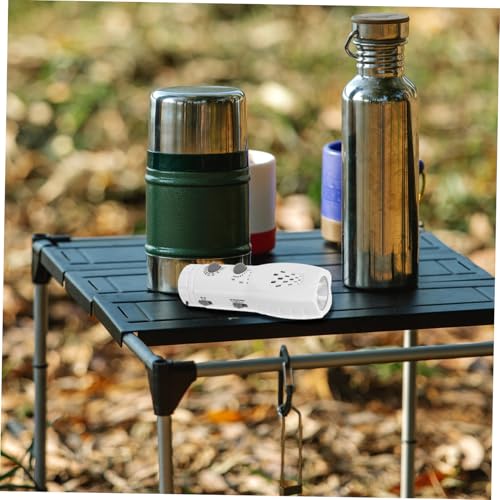 Lampe torche pour camping et randonnée avec radio d'urgence
