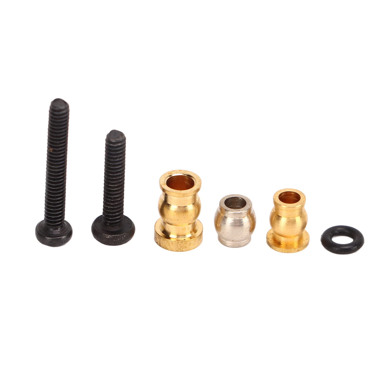 Zestaw drążków kierowniczych 1/24, stop aluminium, stal, wysoka dokładność, niewielka waga, zestaw drążków kierowniczych 1/18 do FMS FCX24 (czerwony)