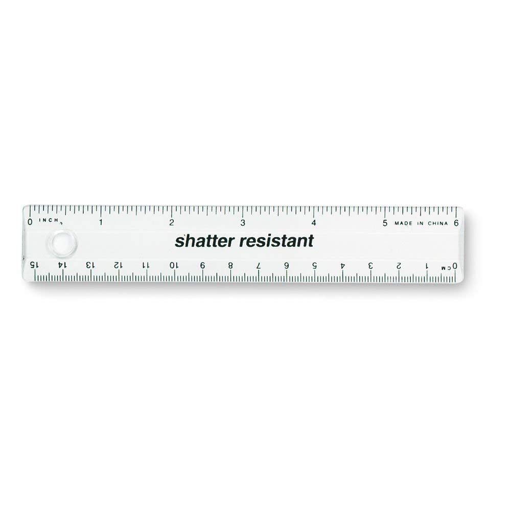 ETA hand2mind 6-inch Transparent Ruler (Pack of 10) : Amazon.ca: Office ...