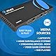 OREI 4K HDMI Matrix Switch 2 X 2, Switcher 18G UltraHD Unterstützt bis zu 4K @ 60Hz & 1080P IR EDID HDCP 2.- Fernbedienung (UHDS-202)