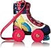 Betsey Johnson Kitsch Rollergirl Crossbody Bag, Fuchsia