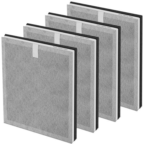 4 Pack 3-in-1 True HEPA Filters