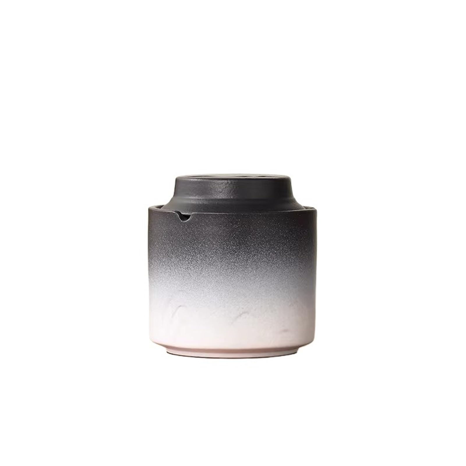 Zhaoj24-05 Cigar Ashtrays Ceramic Ashtray Gradient With Lid Home Office Ornament Tea Ceremony Accessory(Multi-colored)