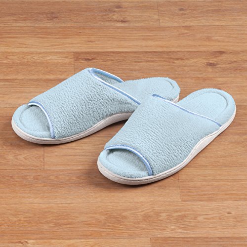 EasyComforts Open-Toe Terry Slipper2