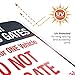 Caution Automatic Gates Gate Timed for One Vehicle Management Sign, 18x18 Inches, Rust Free .063 Aluminum, Fade Resistant, Made in USA