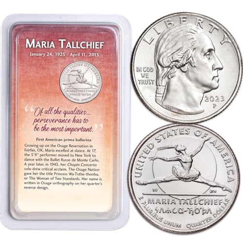 2023 Maria Tallchief U.S. Womens Quarter Uncirculated in Showpak