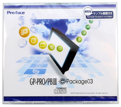 Pro-face: GPPRO-CNT01W-P03: GP-PRO/PBIII C-Package 03 Config. Software - no download cable