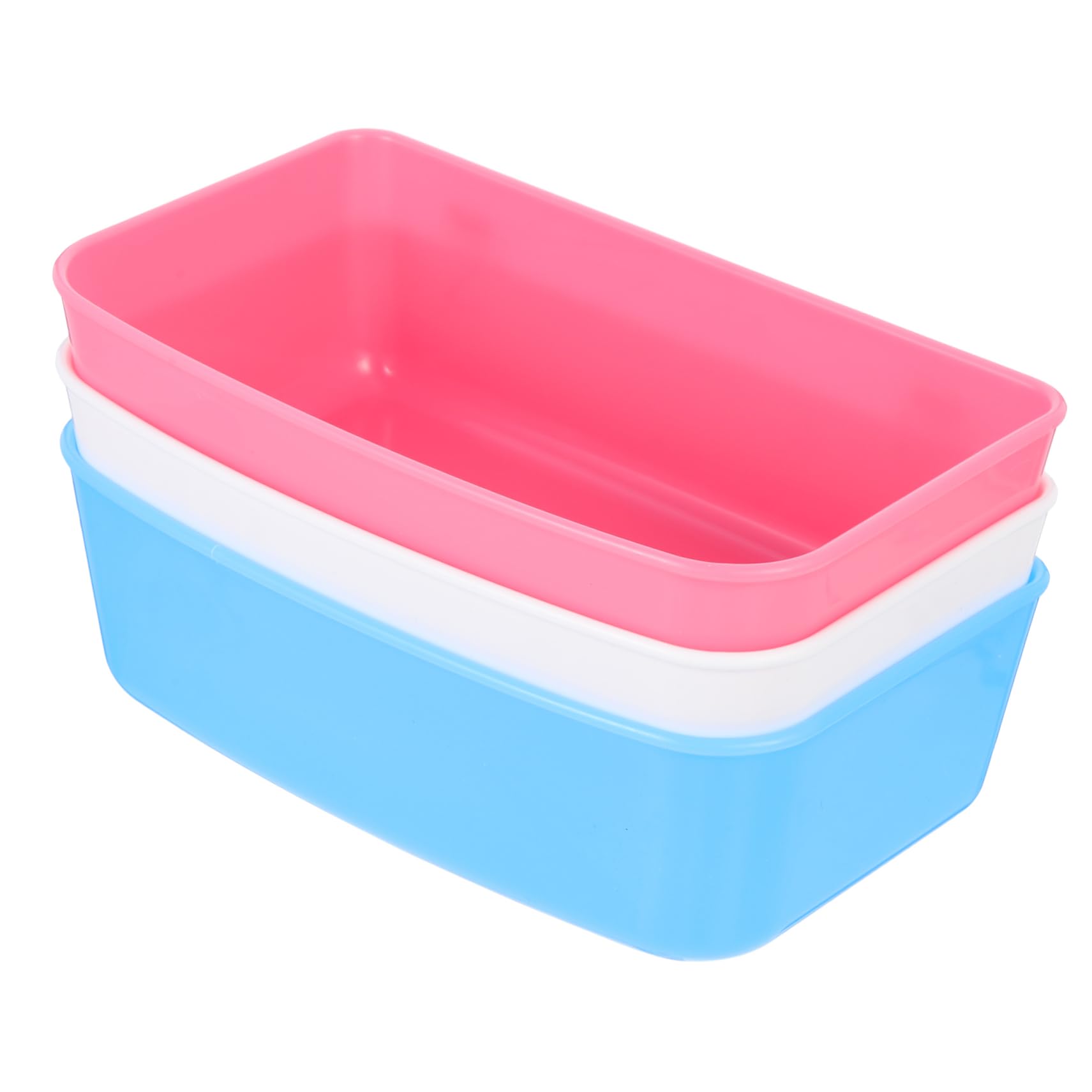 BESPORTBLE 3Pcs Portable Bird Feeder Durable Bird Water Feeders Food Bowls for Cage for Parrots Cockatiels Budgies Easy to Install Washable Reusable