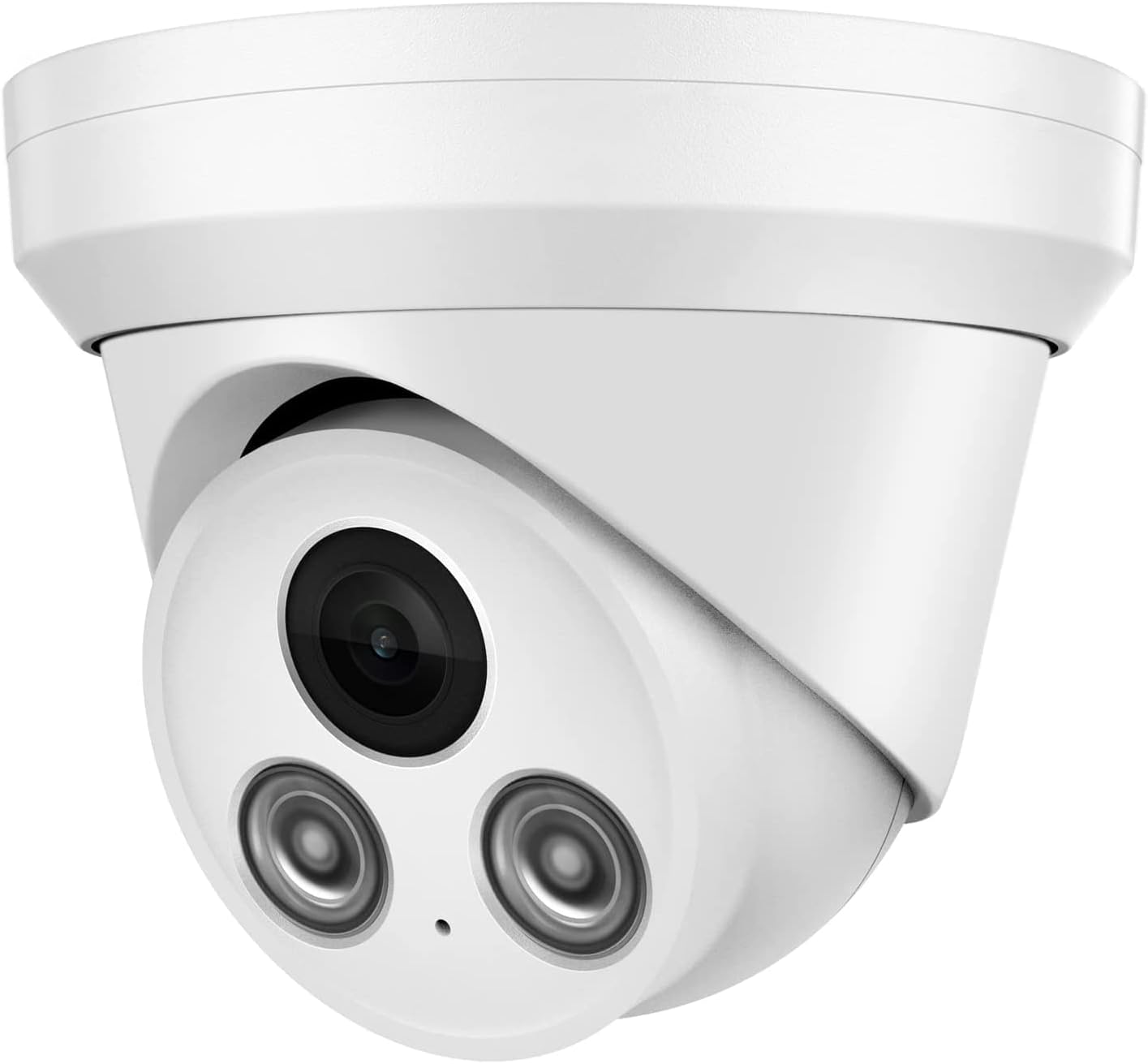 5MP PoE IP Camera, Plug&Play with Hikvision, 5MP Security Turret Camera with Build-in Mic, 98ft EXIR Night Vision, WDR,Human/Vehicle Detection,IP67, CCTV (PG2355I-28)