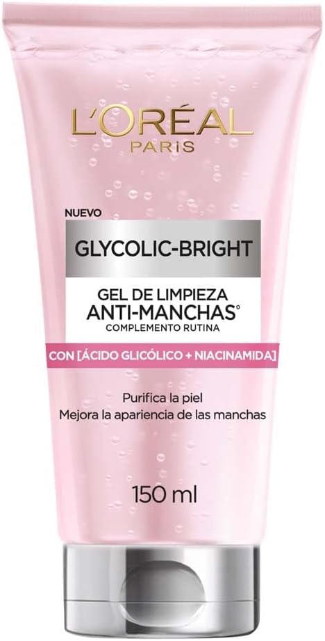 El Mejor Listado de Descripcion de Paris más recomendados. 38 L'Oréal Paris Gel Limpiador Anti-Manchas Glycolic Bright, 150 ml