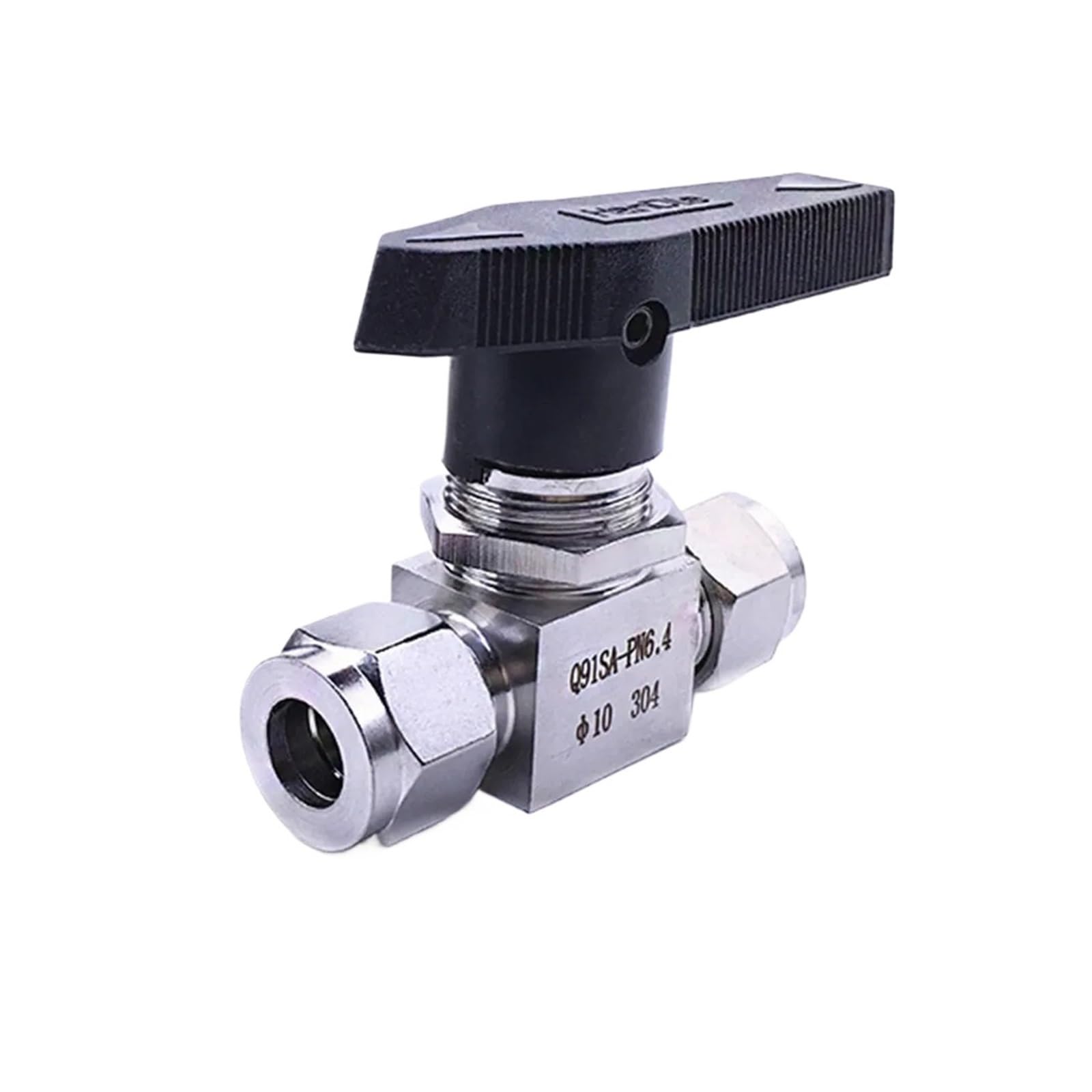 Vanne en acier inoxydable SS 304 femelle, haute résistance pour tubes de 3mm à 12mm
