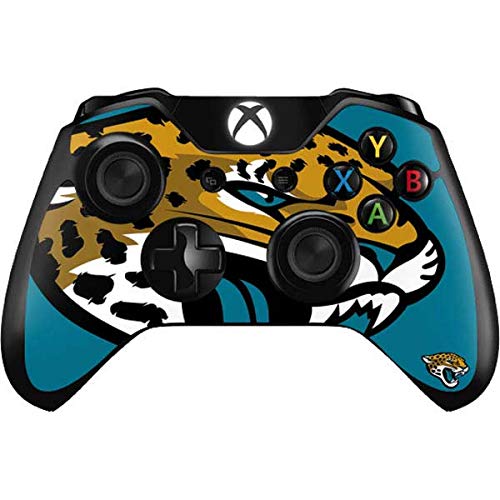 Skinit Decal Gaming Skin Compatible with Xbox One Controller - Officially Licensed NFL Jacksonville Jaguars Large Logo Design