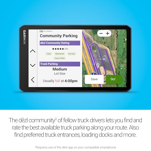 Garmin dēzlCam™ OTR725 GPS Navigator