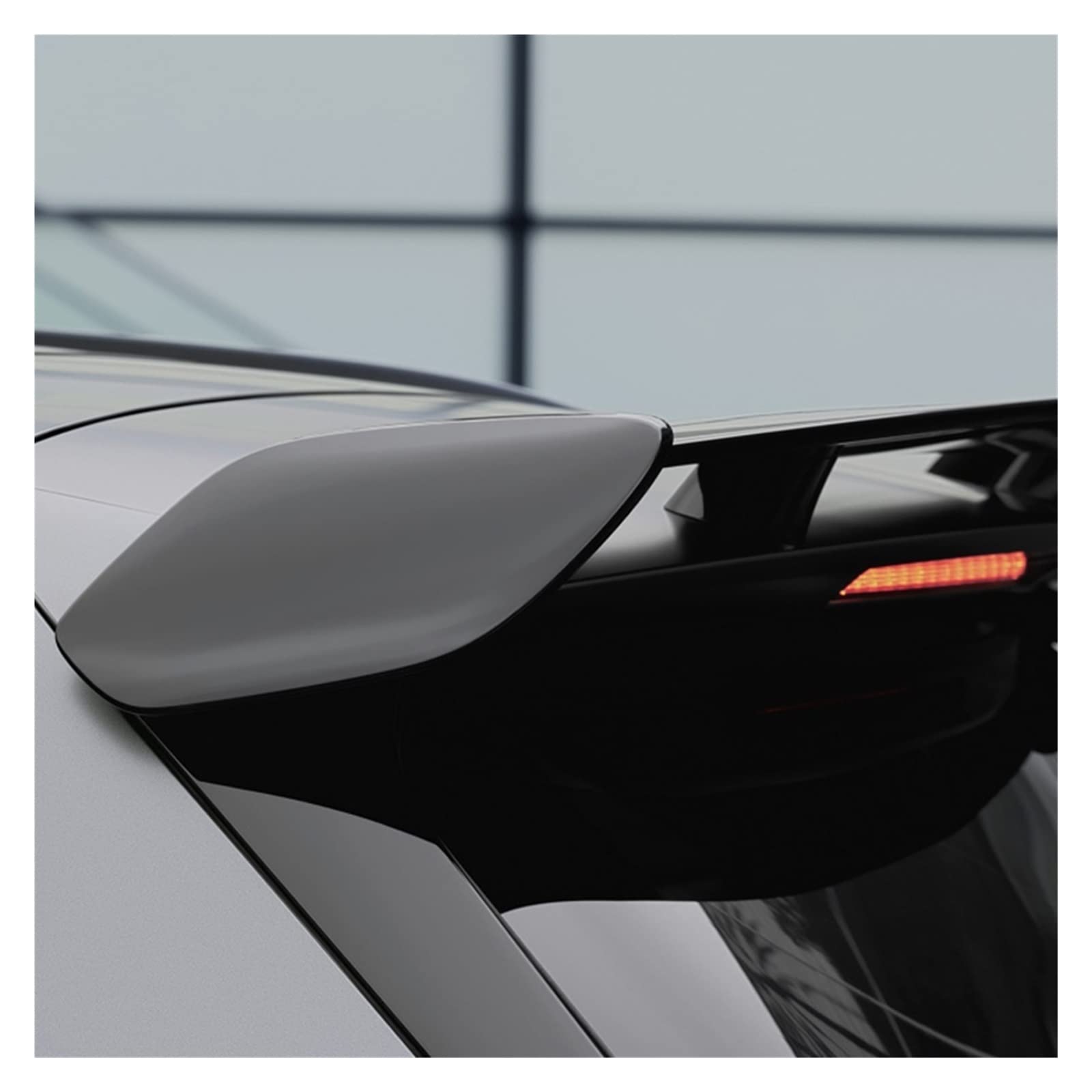 Diffuseur de Becquet de Pare-Chocs Arrière de Voit Aileron Arrière De Voiture Aile ABS Coffre De Voiture Séparateur De Toit Lèvre pour Classe GLA GLA180 200 GLA35 GLA45 AMG GLA250 2020 +