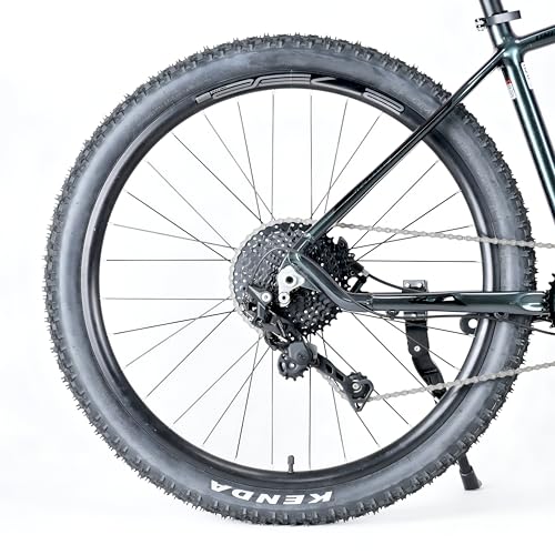 Image of United Detroit 4.2 27.5T Mountain Bike - 10-Speed Shimano Deore, SR Suntour XCM HLO Suspension, Shimano MT200 Hydraulic Disc Brakes - Chroma Grey