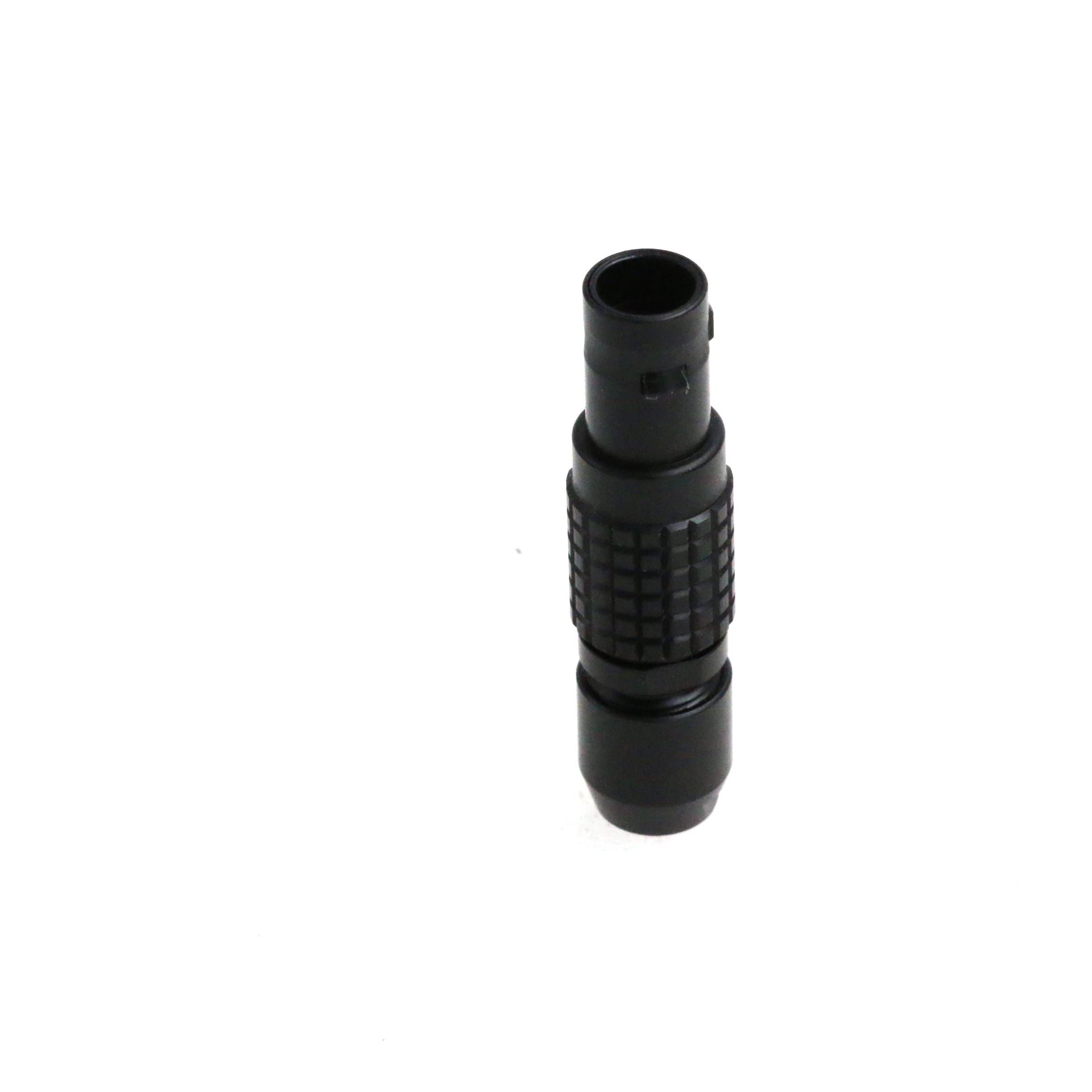 0B Connettore aviazione in metallo Spina maschio Push-Pull Auto-Lock Elettrica Industriale Auto Presa di segnale di alimentazione per Teradek Tilta ARRI (4 pin, Black FGG)