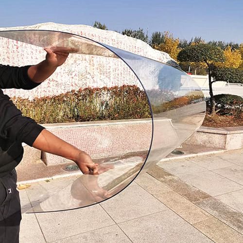 Couverture de toit de terrasse en plastique transparent polycarbonate