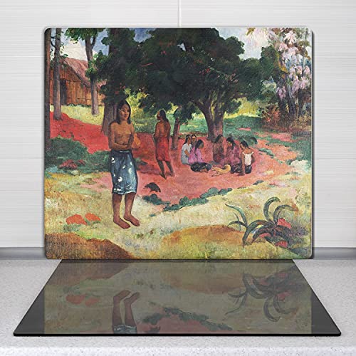Planche à découper verre induction 60x52 tapis protection cuisine - 3