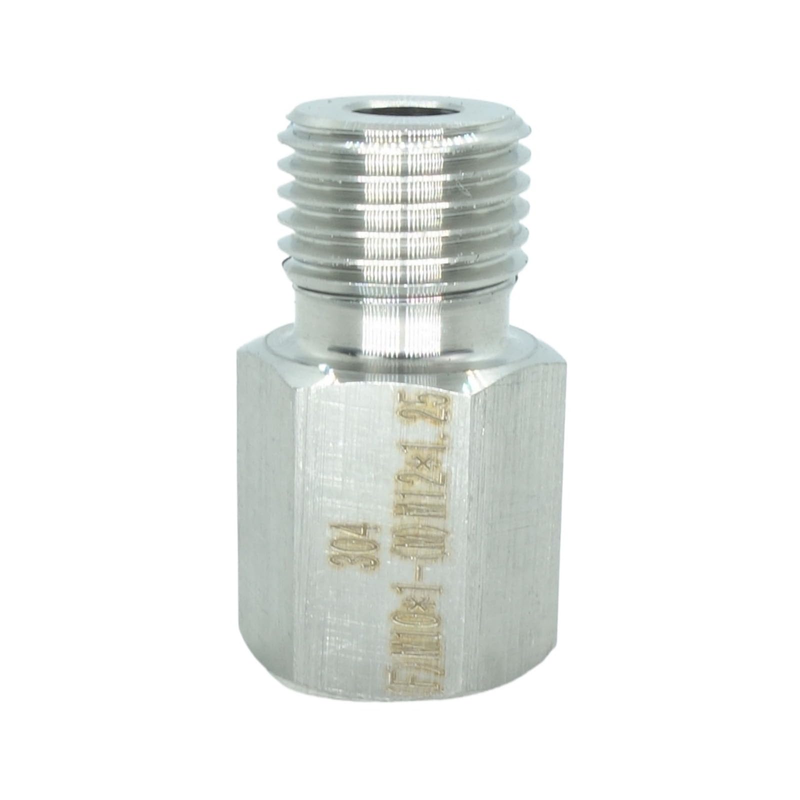 Dynapex Metric Fitting Reducer – M18 X 1.5 Male To M10 X 1.0 / M10 X 1.0 Female Adapter