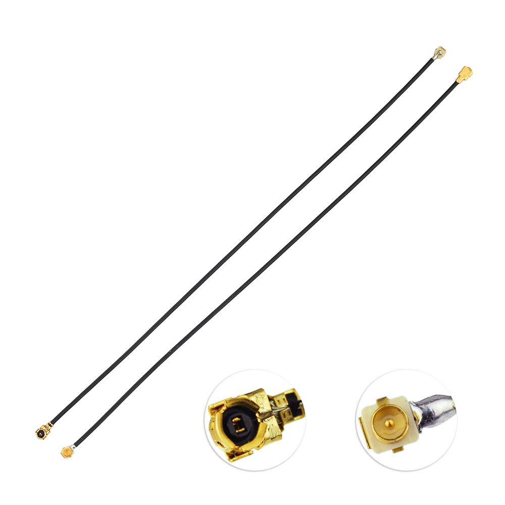 Superbat 6" Mini PCI Male to Female 1.13mm Pigtail Cable 15cm 50ohm Extension Cable for WiFi Router Mini PCIe Network Card - Image 2