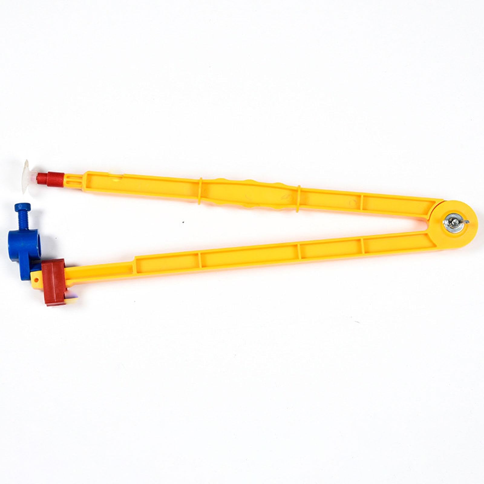 4 Teiliges Mathe Lineal Set, Dreieck Lineal,