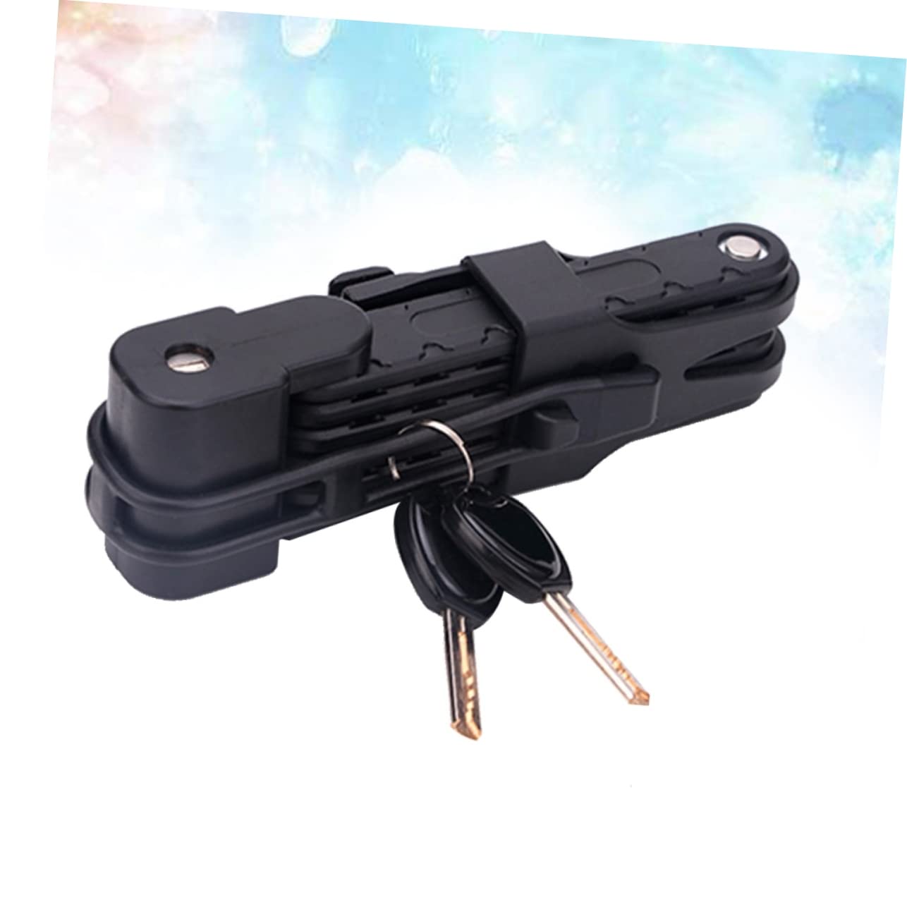 Candado Antirrobo Plegable de Acero, para Bicicleta de Carretera