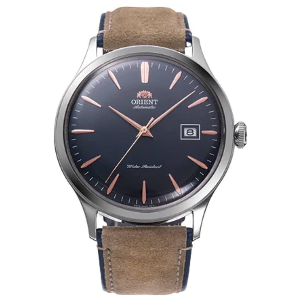 OrientNew Bambino Automatic Leather Strap Men's Watch RA-AC0P02L