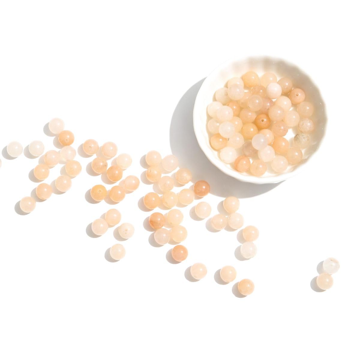 10mm 100pcs Pink Aventurine Natural Stone Beads Gemstone Round Spacer Loose Beads for Jewelry Making DIY Bracelet Semi Precious Beads