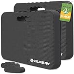 BLOSTM Thick Garden Kneeling Pad 2 Pack - High Density Foam Kneeling Pads With Two Textures, Premium Large Foam Mats for House Work, Gardening & Yoga, Water Resistant Kneeling Mat - 2 PCS