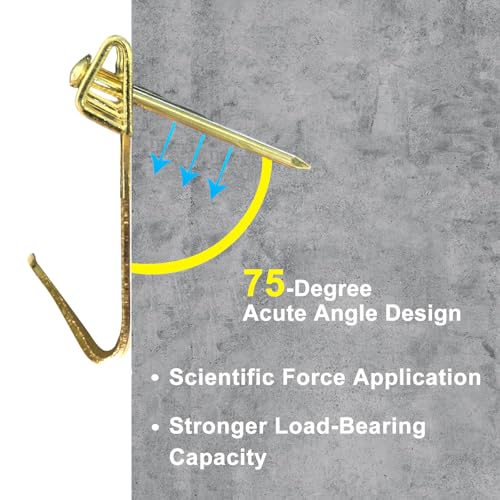 Image of Picture Hanging Kit 302 PCS, Picture Hangers, Heavy Duty Wall Hook, Picture Hanging Assortment, Picture Hanging Wire, Frame Hanging Hardware, Nails for Hanging Pictures, Plate Hangers for The Wall