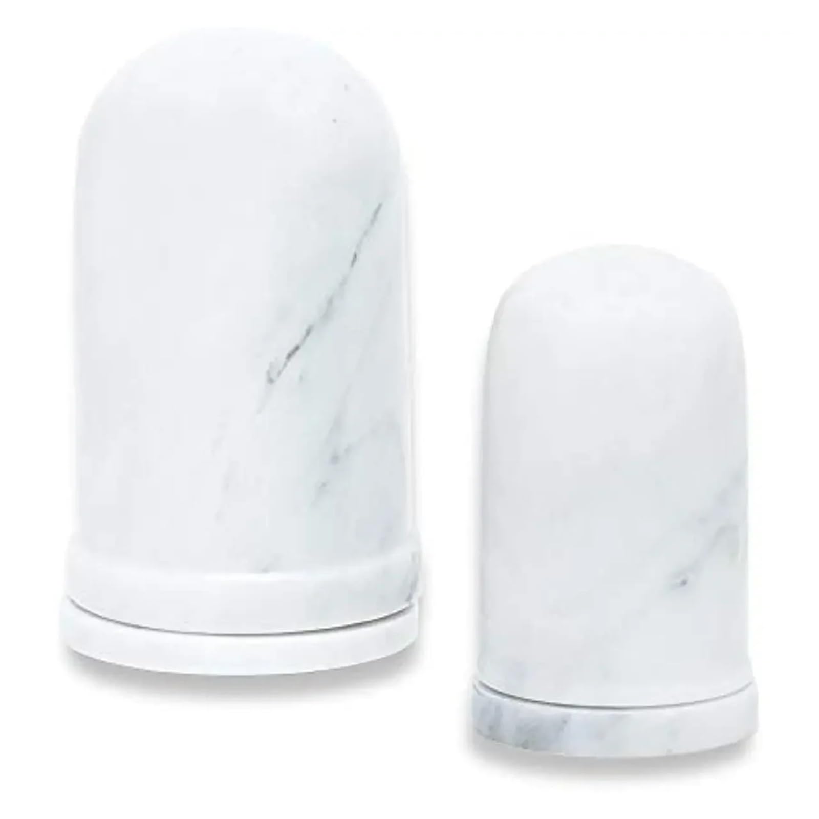 Caso Stuzzicadenti Porta stuzzicadenti in marmo da 1 pezzo con coperchio dispenser in porcellana, scatola for bastoncini cocktail, serbatoio di stoccaggio for cotone for hotel
