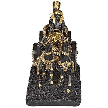 Amazon.co.jp: Design Toscano ファラオの戦車行列 エジプト像