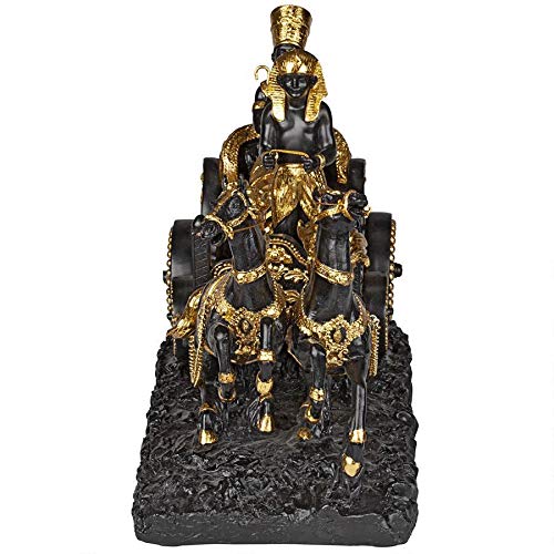Amazon.co.jp: Design Toscano ファラオの戦車行列 エジプト像 15.5