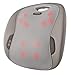 Homedics Massage Cushion, Portable Shaitsu Pro Back Massager with Heat and 12 Massage Nodes for Your Office Chair, Bed, or Couch