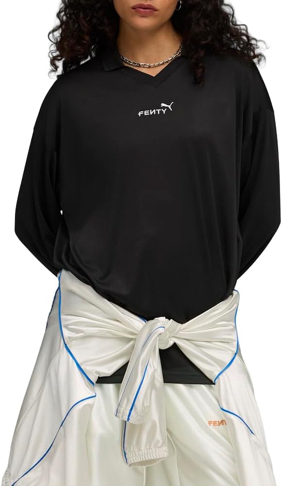 PUMA Mens Fenty X Collared Long Sleeve Goalie Jersey Casual